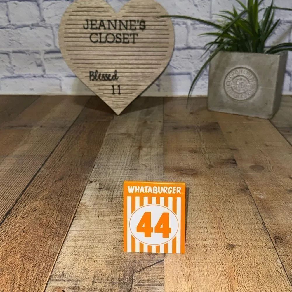 Whataburger Table Tent # 44 - perfect gift on birthday for a Whata-fanatic